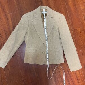Banana Republic Size 4 Wool Blazer High Quality Vintage